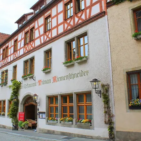 Hotel Tilman Riemenschneider By Ans Rothenburg ob der Tauber